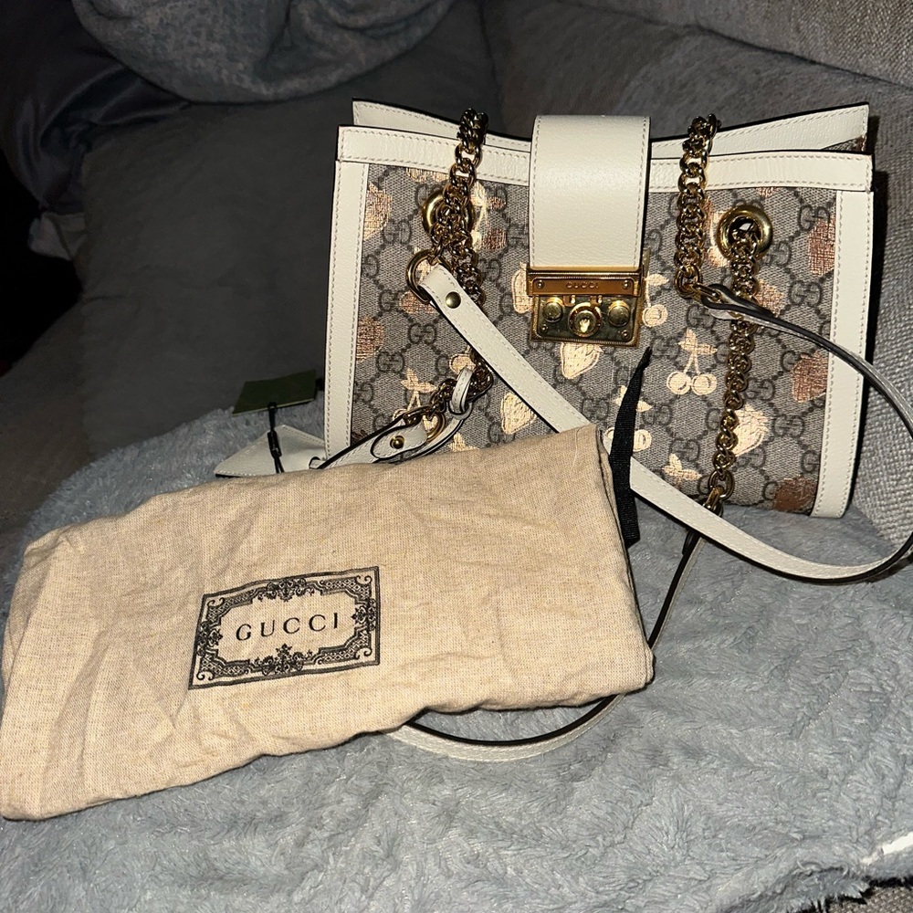 Gucci Cream Tote Bag